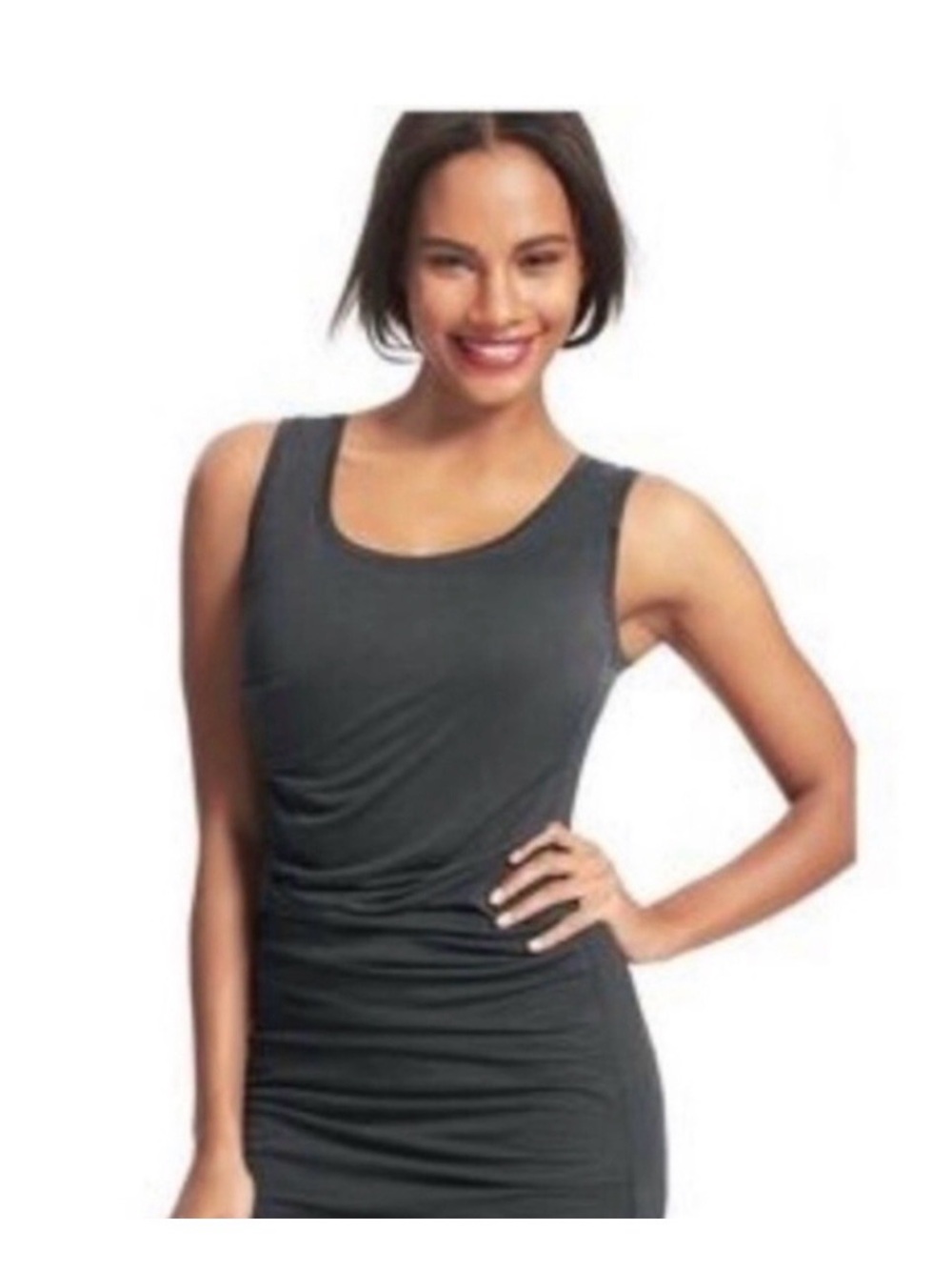 CAbi Ruched Tunic/ Mini Dress